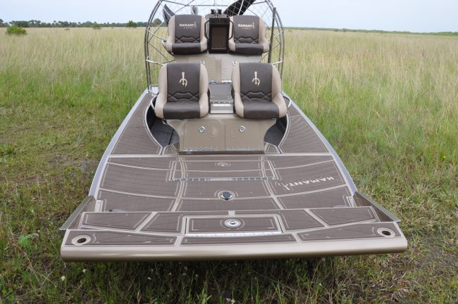 Castaway Customs Hamant Airboats Custom SeaDek Airboating Airboat Decking